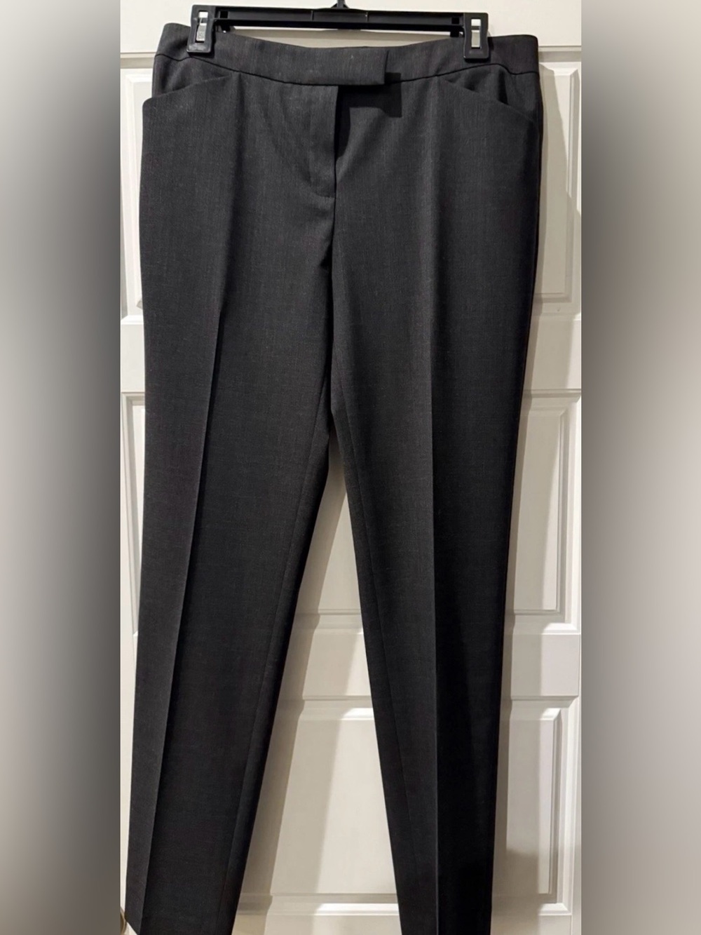 Lafayette 148 New York Irving Virgin Wool Pants- Gray Women's Size 4